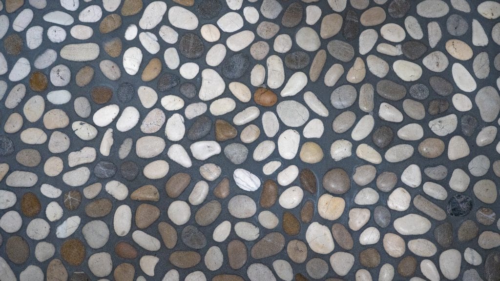 Clean A Pebble Stone Shower Floor, How To Clean Pebble Floor